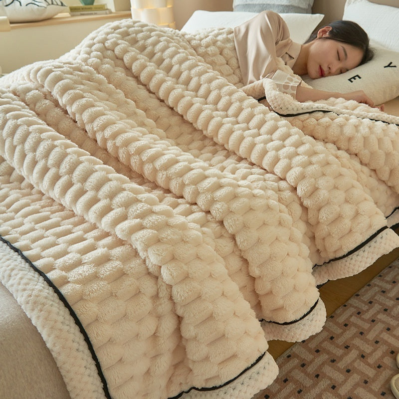 Coral Flannel Winter Thicken Thermal Cover