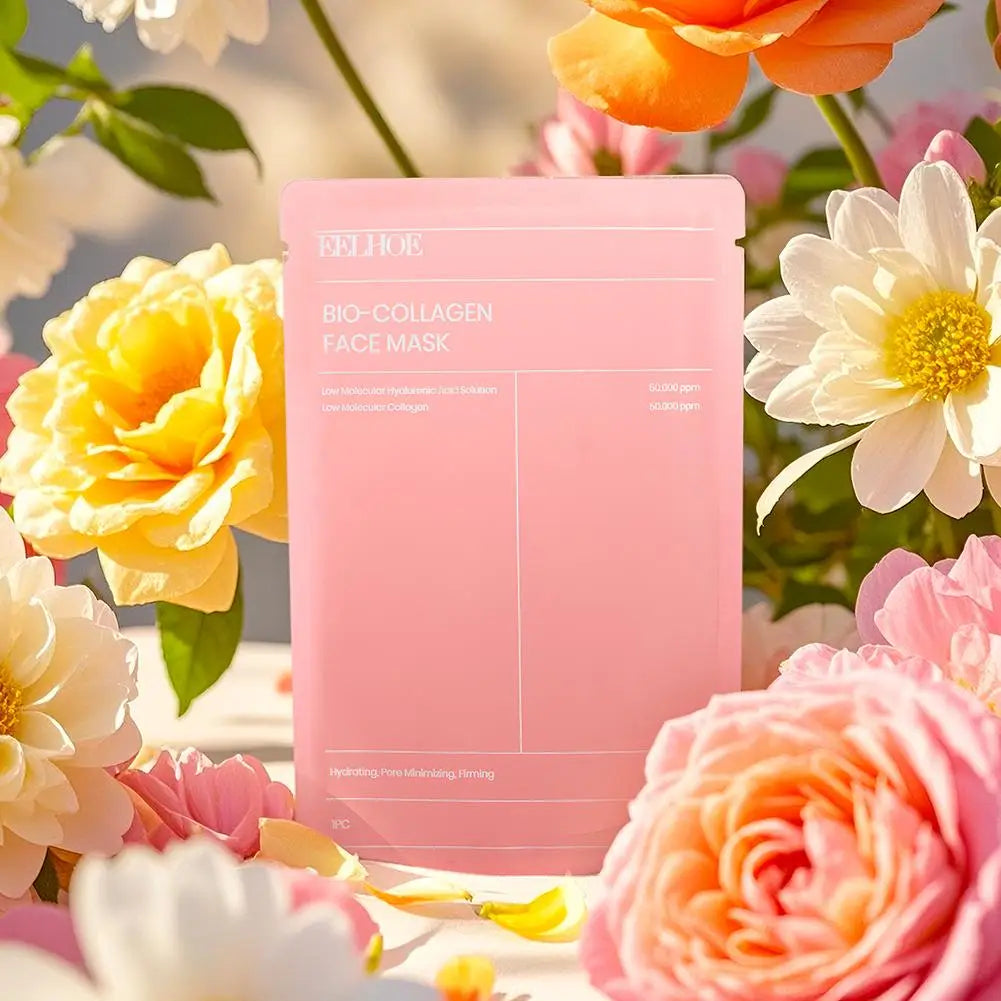 Real Deep Bio Collagen Mask Deep Moisturizing Hydrating Overnight Face Mask Refreshing Brightening firming Skin Care mask