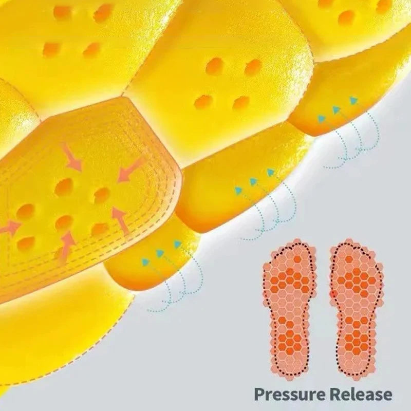 New Sport Insoles for Shoes Men Women Memory Foam Insole Soft Mesh Breathable Deodorant Running Shoe Pad Orthopedic Sole Cushion