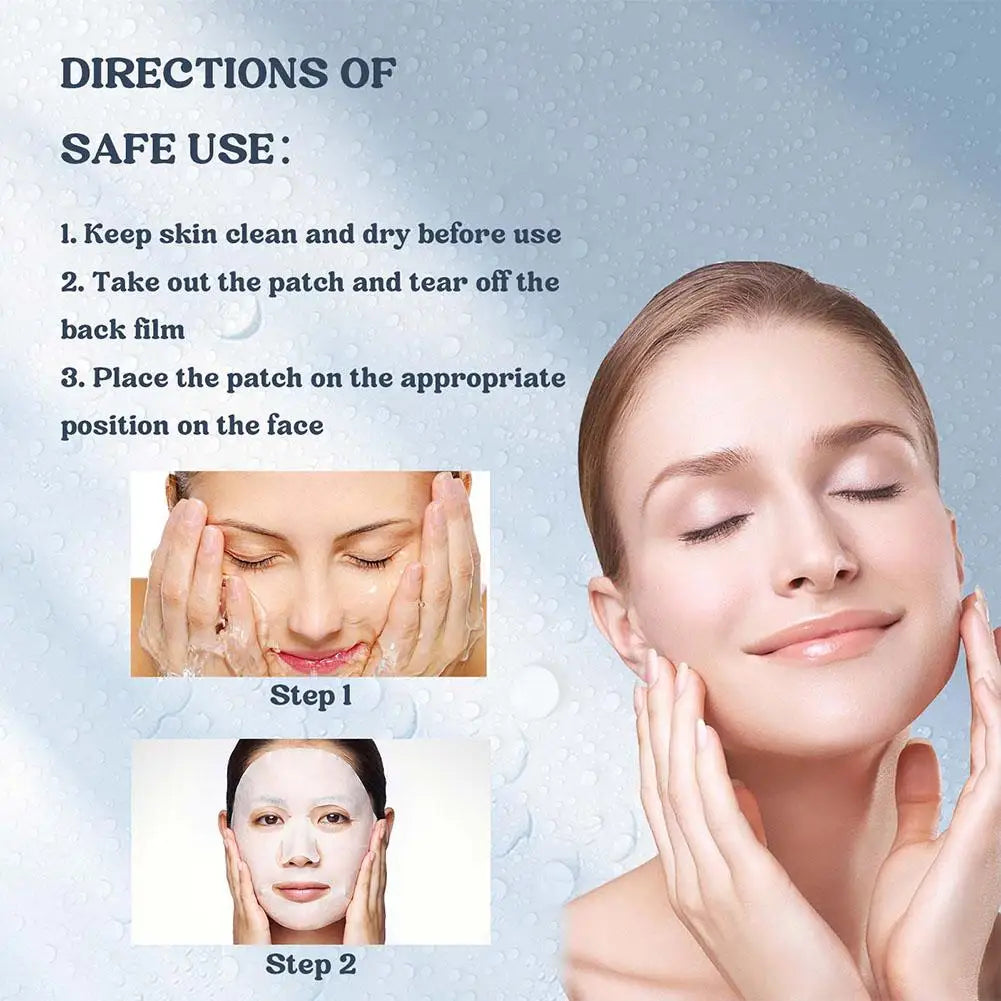 Real Deep Bio Collagen Mask Deep Moisturizing Hydrating Overnight Face Mask Refreshing Brightening firming Skin Care mask