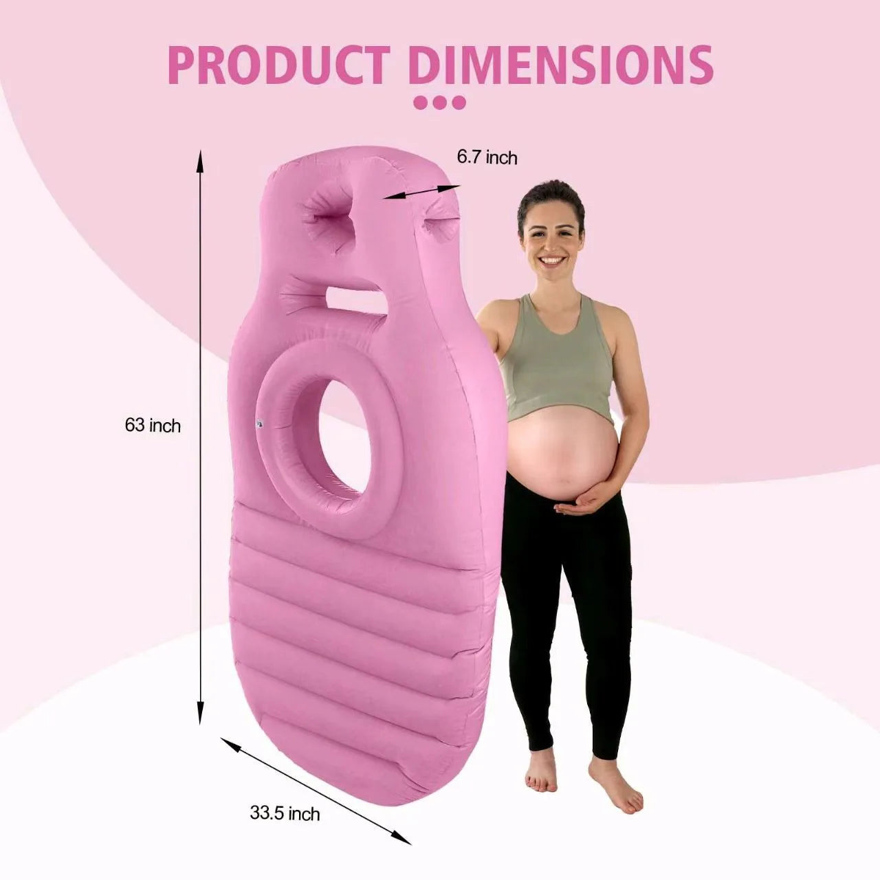 Inflatable Mat Mattress Pregnancy yoga mat Body Bed Pillow Pregnancy Pillow for Sleeping Body Pillow