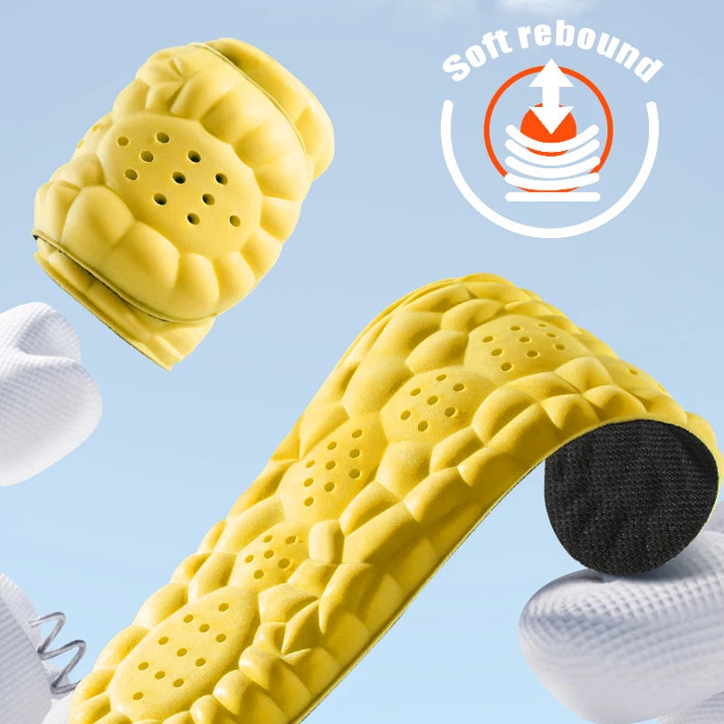 New Sport Insoles for Shoes Men Women Memory Foam Insole Soft Mesh Breathable Deodorant Running Shoe Pad Orthopedic Sole Cushion