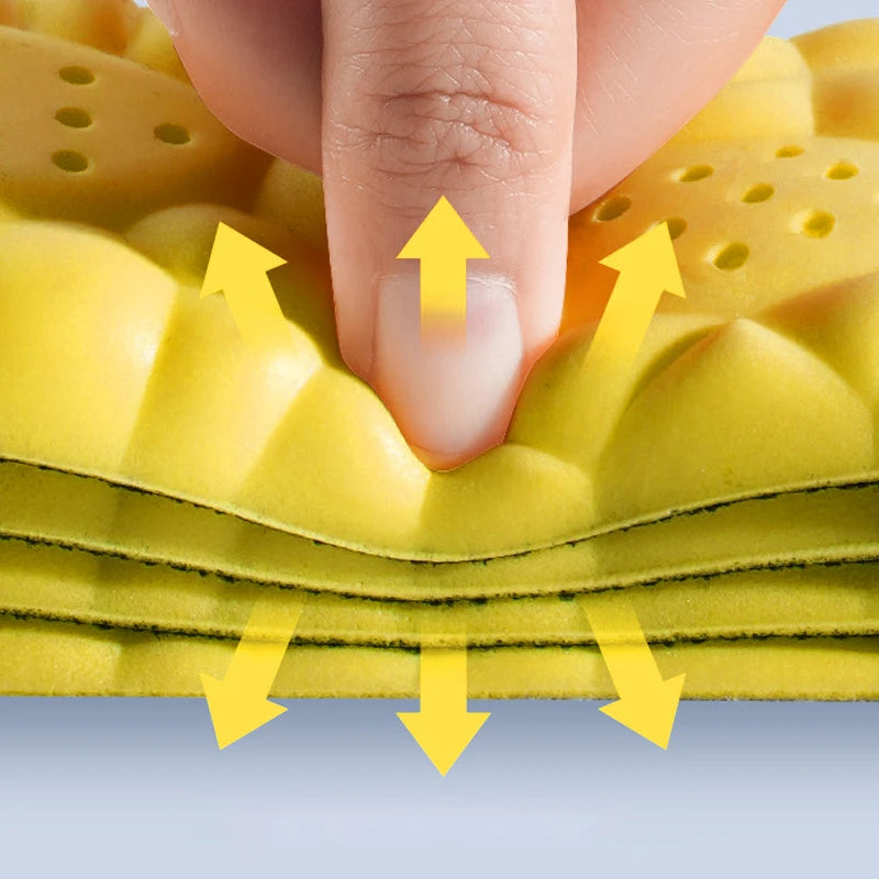 New Sport Insoles for Shoes Men Women Memory Foam Insole Soft Mesh Breathable Deodorant Running Shoe Pad Orthopedic Sole Cushion