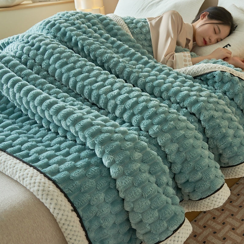 Coral Flannel Winter Thicken Thermal Cover